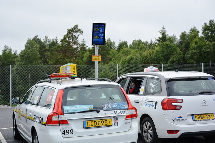 Ny taxiparkering på Landvetter