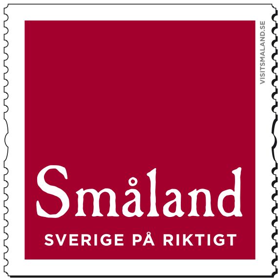 Den nya officiella logotypen för Småland. 