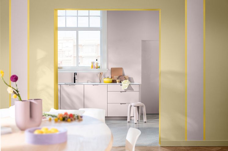 Nordsjö-Colour-Futures-Colour-of-the-Year-2024-A-Uplifting-Colour-Story -Kitchen