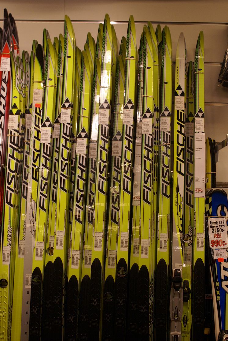 Vasaloppet skidor i sportbutik