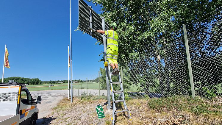 Stabil och säker stege MND2 - foto - Jan Salkert