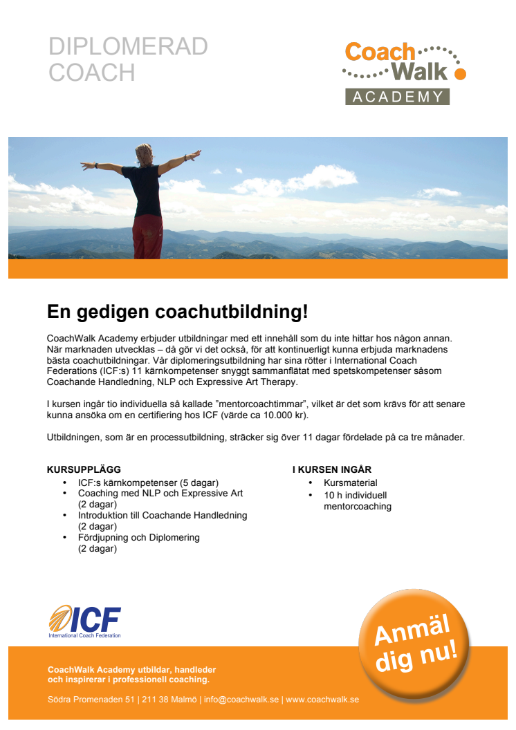 CWA Produktblad ACC Diplomerad Coach