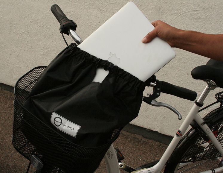 Regnskydd till cykelkorg, Bike sm Art - korg