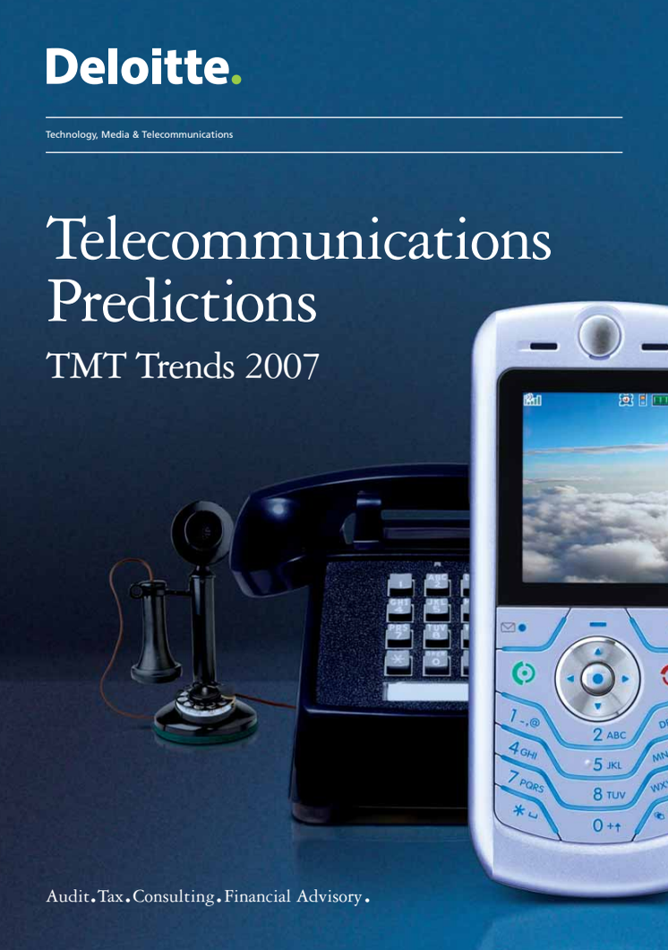 Telecommunications Predictions - globala trender och tendenser