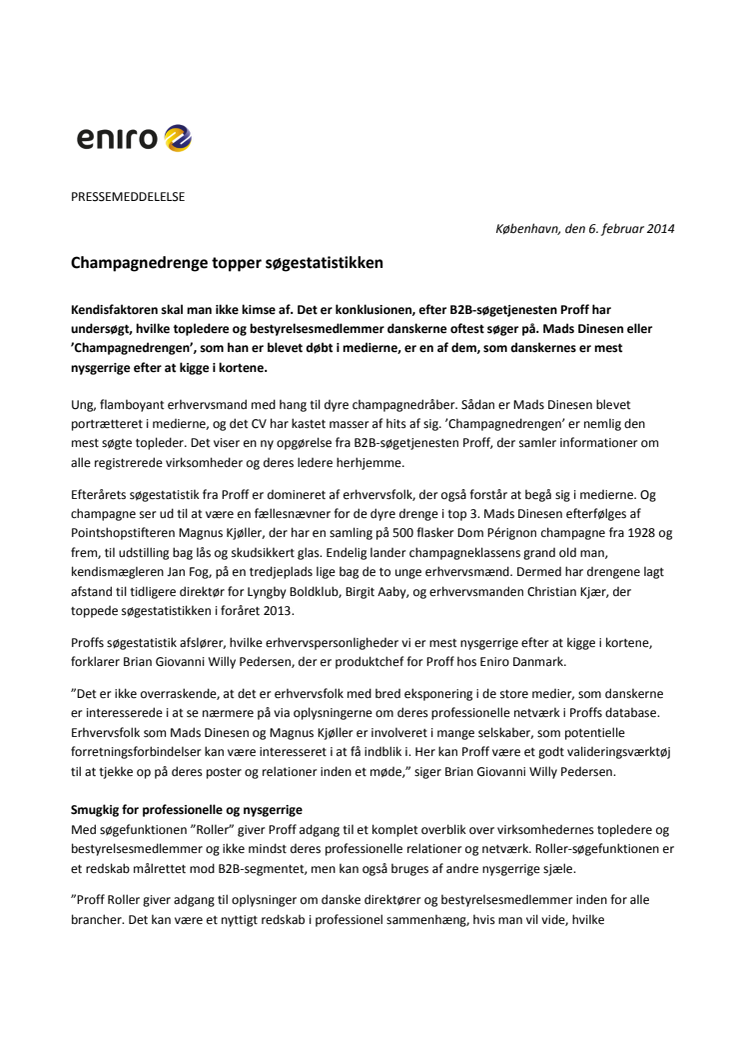 Champagnedrenge topper søgestatistikken 