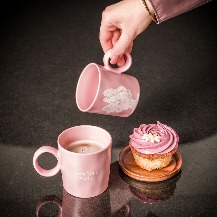 Fyrklövern Mickey & Friends Mimmi mugg 32 cl "Own your style"