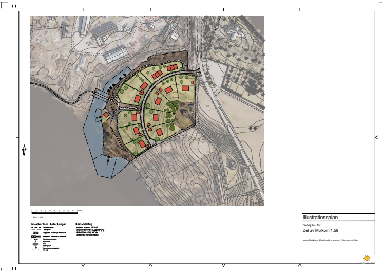 Illustrationsplan Molkom 1:58