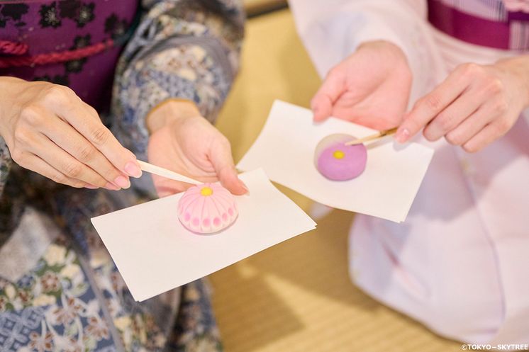 TOKYO SKYTREE Enjoy Pack (Matcha & Japanese Sweets Experience Plan)