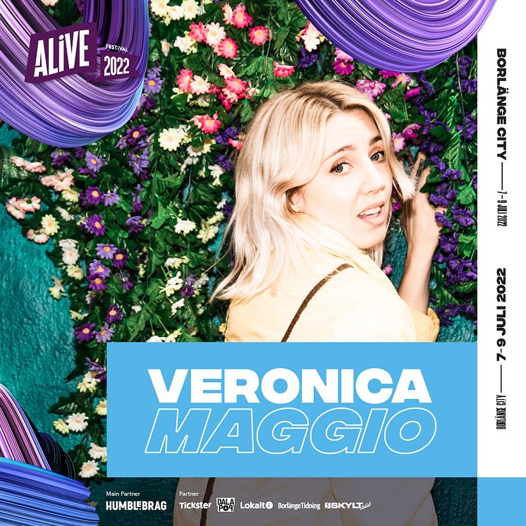 Alive Festival 2022 - artistbild 1080x1080 - Veronica Maggio
