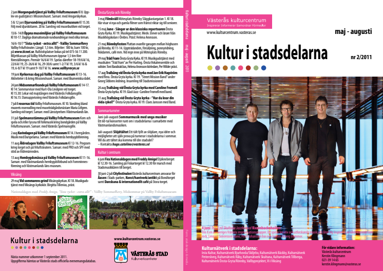 Kultur i stadsdelarna nr 2 2011