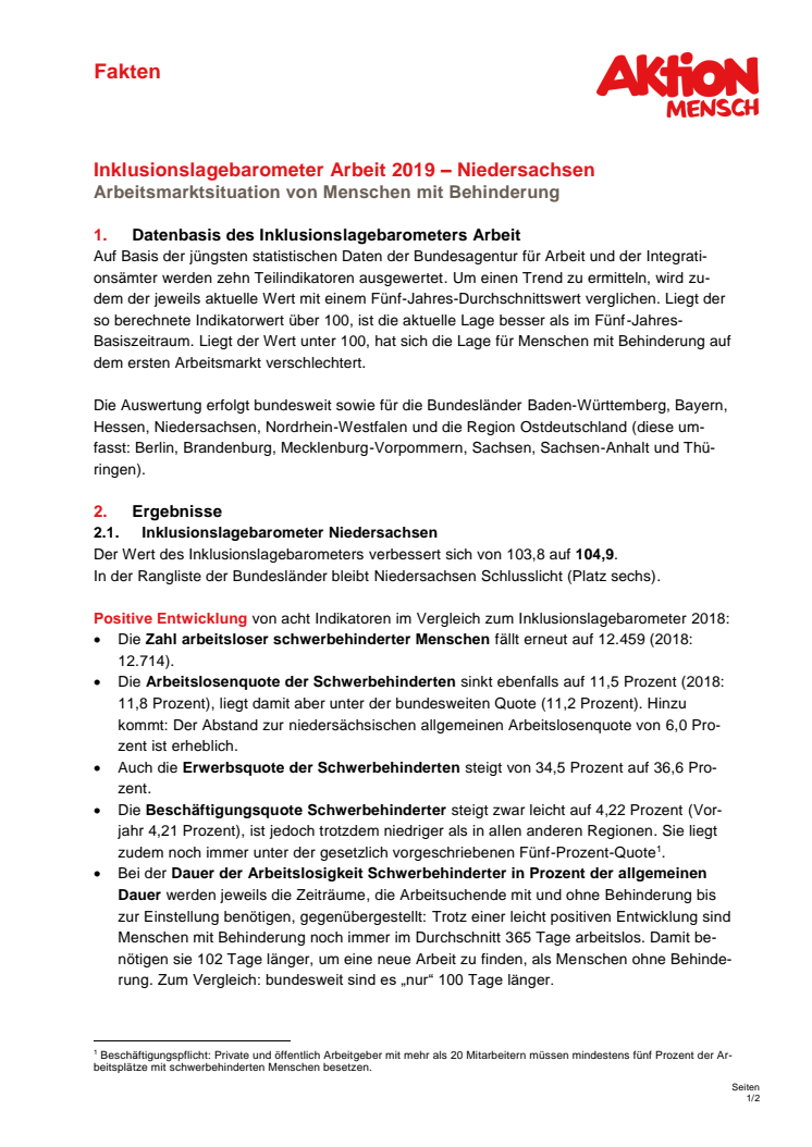 Faktenblatt_Niedersachsen_Inklusionsbarometer2019