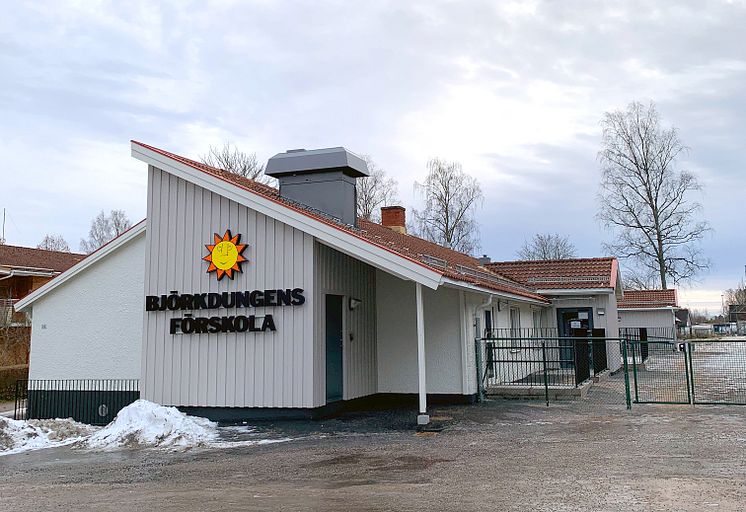 Björkdungens förskola liggande