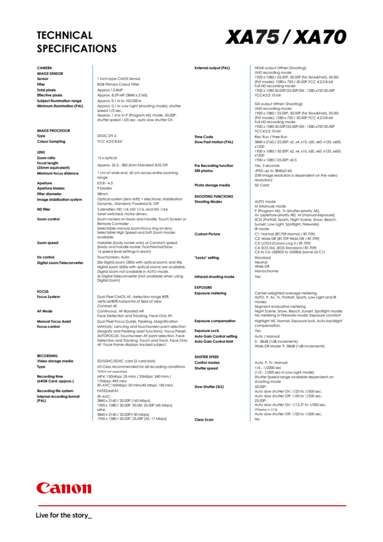 Teknisk specifikation Canon XA75-XA70.pdf