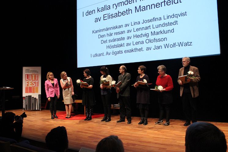 Prisgalan: Vinnarna av Umeå novellpris 2013