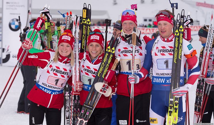 Bronselaget VM Holmenkollen 2016