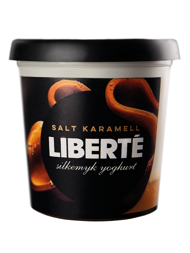 Liberté yoghurt karamell 400 g png