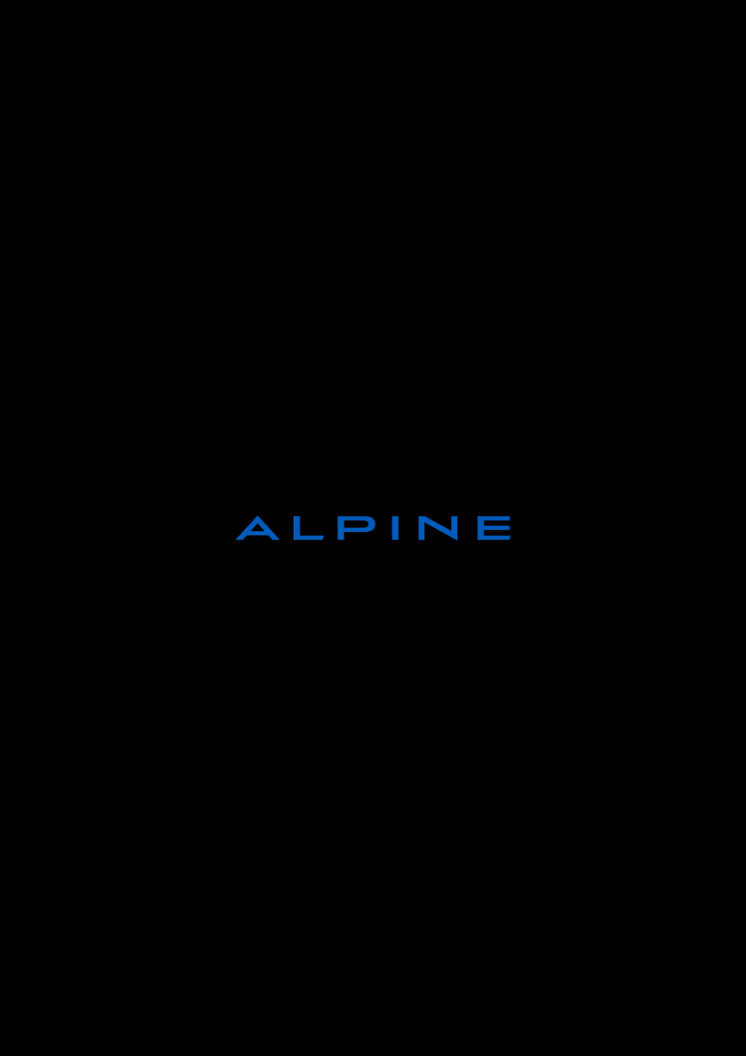 ALPINE CELEBRATION SHOW CAR