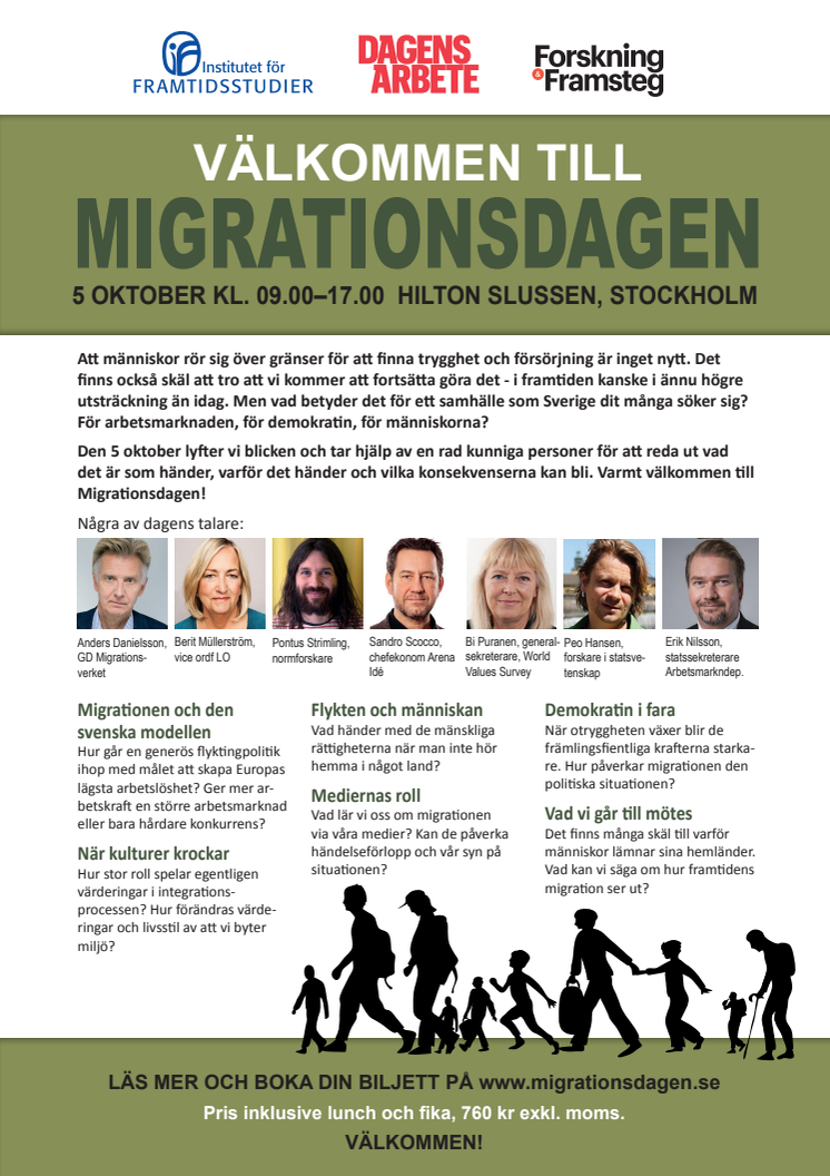 Välkommen till MIgrationsdagen 2016