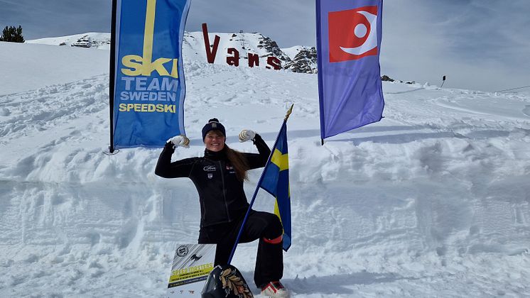 230317 Britta Backlund världscupen i Vars