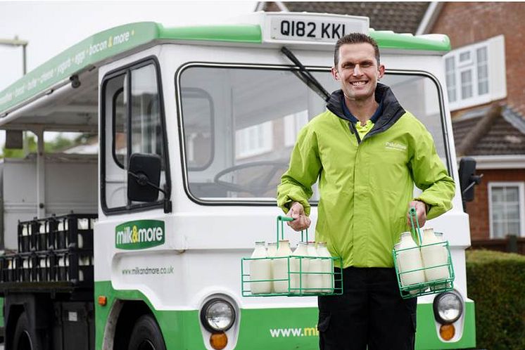 Camberley milkman Darren Barnes