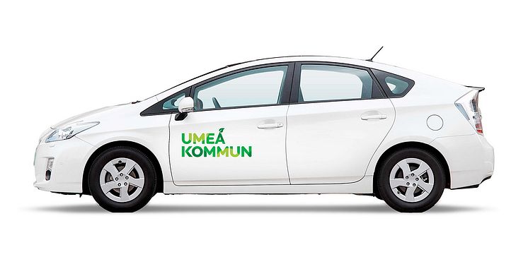 Umeå kommun logotyp bildekal