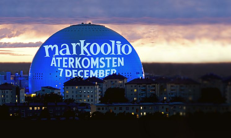 Markoolio Återkomsten Globen