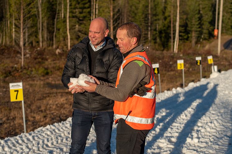 Mye snø til tross av rekordvarm sommer