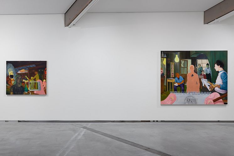 Installation view: Nicole Eisenman - Giant Without a Body. (c) Astrup Fearnley Museet / Photo: Christian Øen