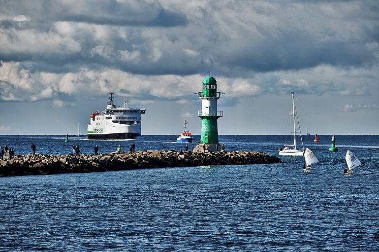 Scandlines' neue Hybridfähre "Berlin"