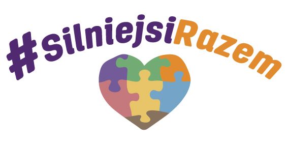 #Silniejsi-razem-logo