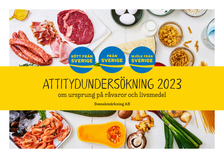 Attitydundersökning 2023 Demoskop Svenskmärkning (ca 11,7 MB) print 