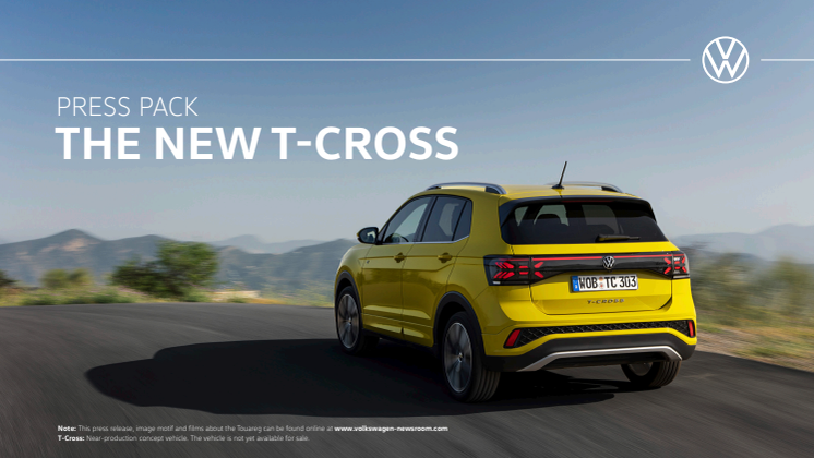 Faceliftet T-Cross 2024 - booklet