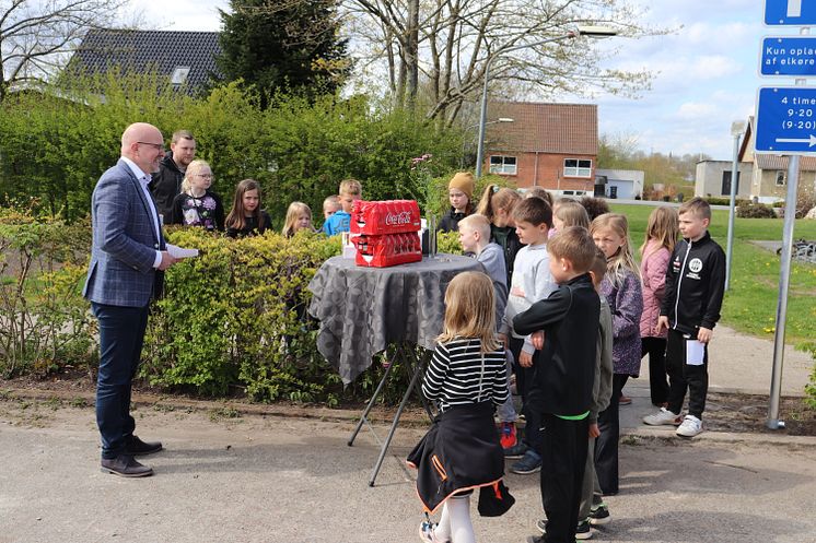 Indvielse af ladestander ved Suldrup Skole