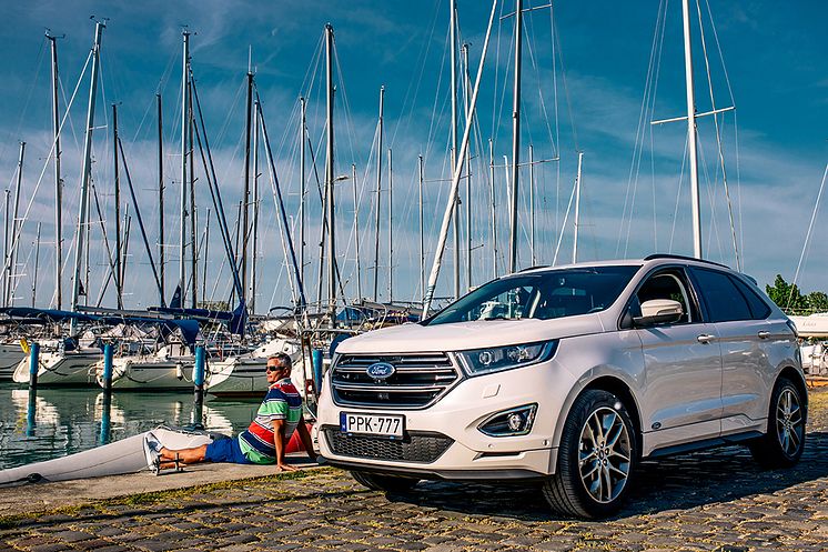 Ford Edge márkanagykövet Litkey Farkas