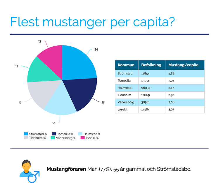 Infographic Mustangförare