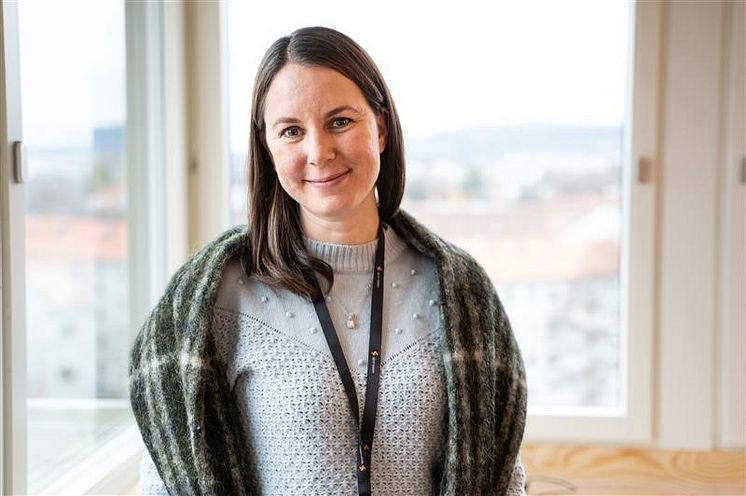 Ina Helen Østby, kommunikasjonssjef i Sporveien