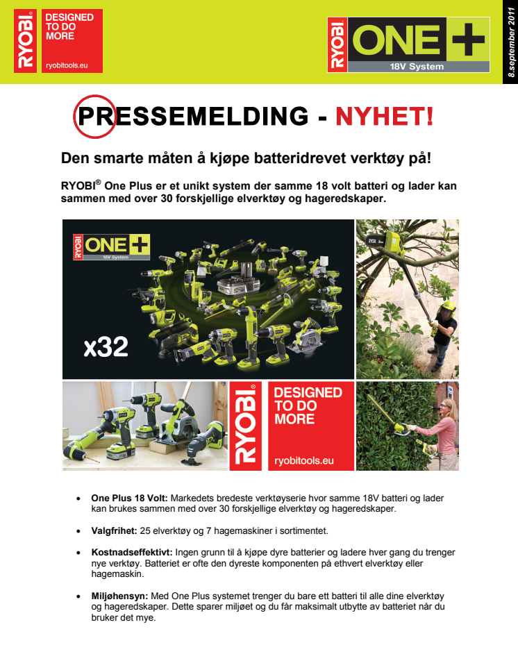 Den smarte måten å kjøpe batteridrevet verktøy på!