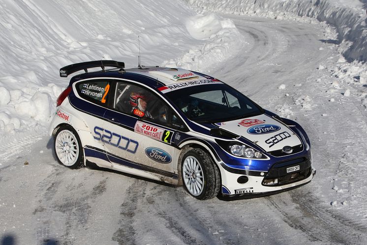 Hirvonen rattar nya Fiesta S2000 till seger i Monte Carlo-rallyt 2010 - bild 2