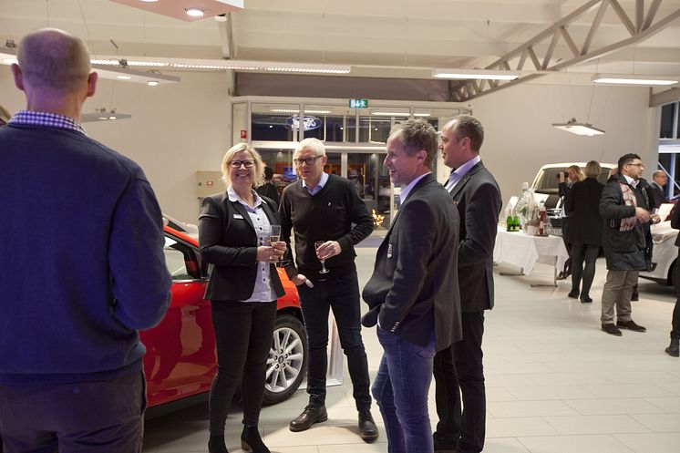 Invigning av FordStore på Brandts i Vänersborg