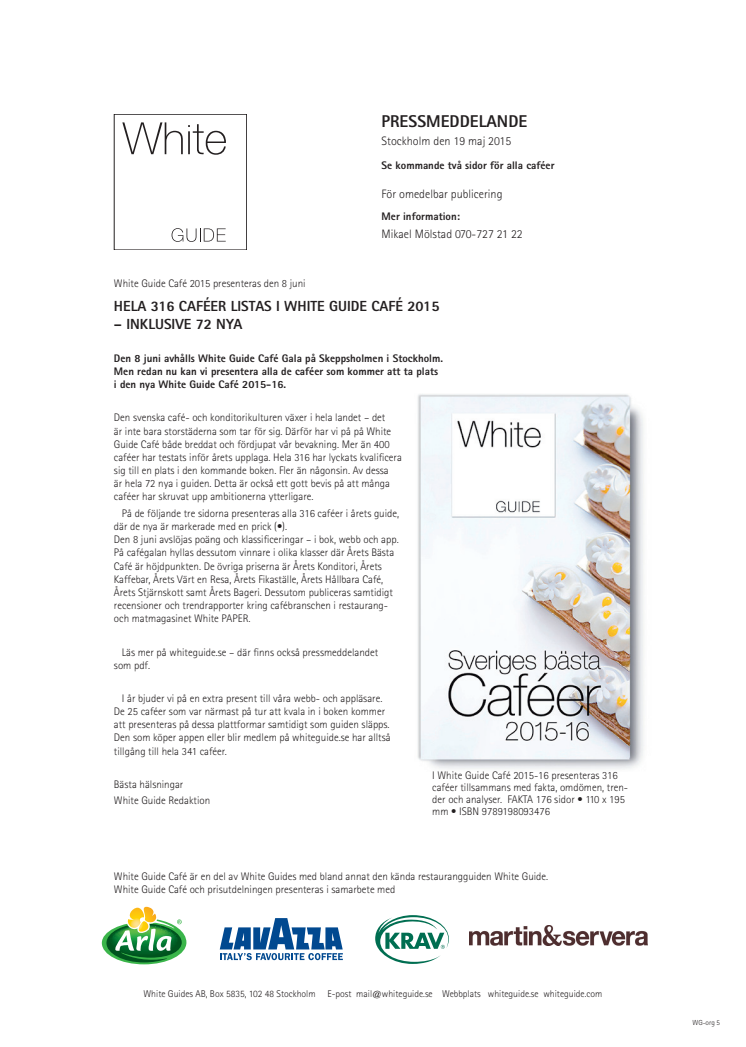 Lakritsfabrikens butik & café med i White Guide!