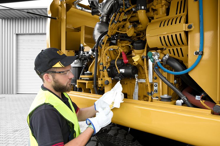 Cat M314 - service från marknivå