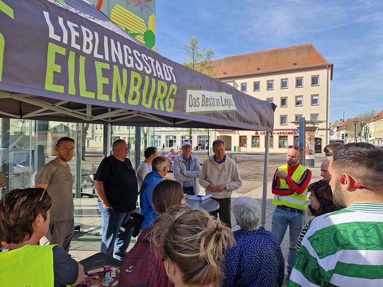 Eröffnung der Fahrradroute Sachsen-M