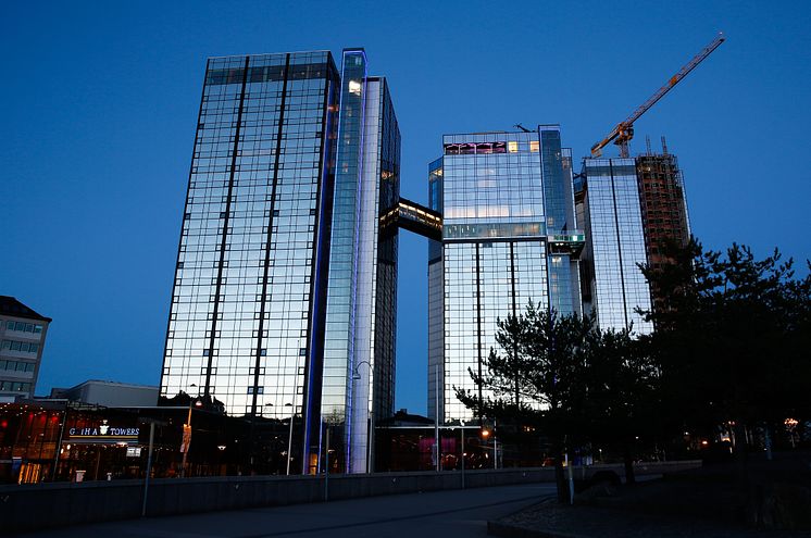 Gothia Towers kväll