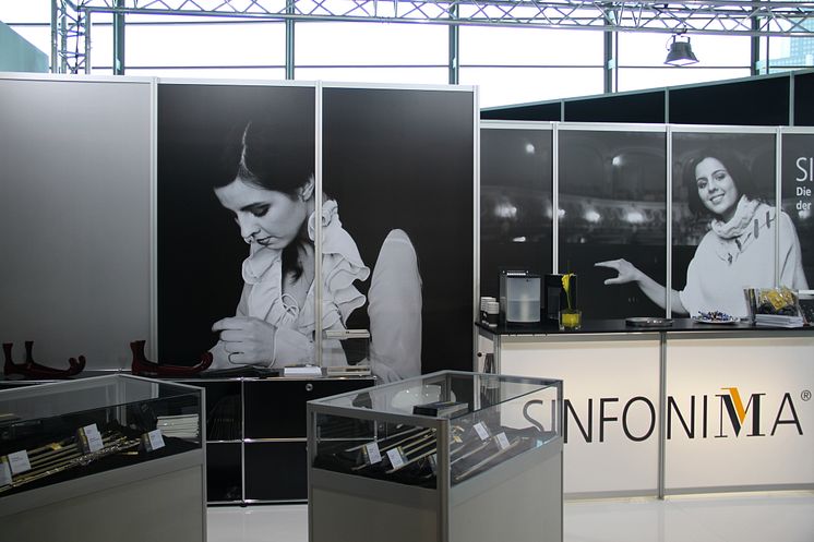 SINFONIMA-Stand Musikmesse 2015