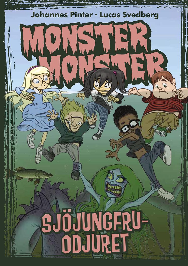 Omslag Monster monster 6 – Sjöjungfruodjuret