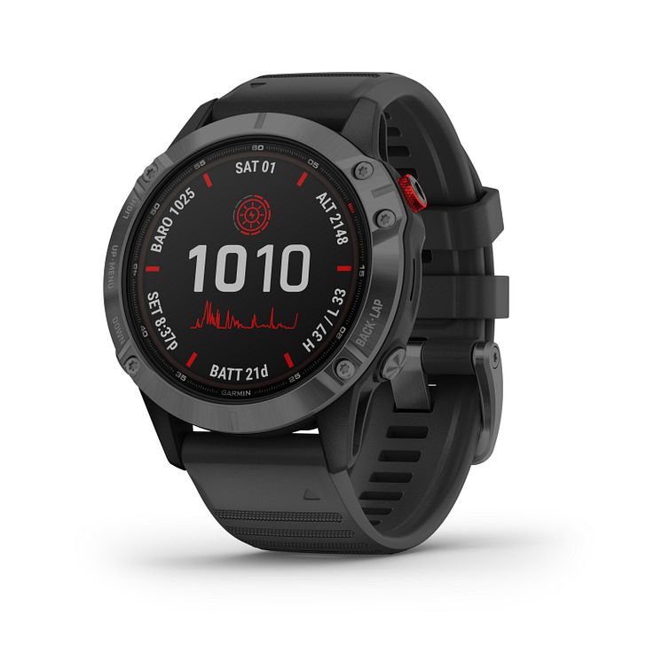 fenix 6 Pro Solar Schwarz / Schiefergrau 