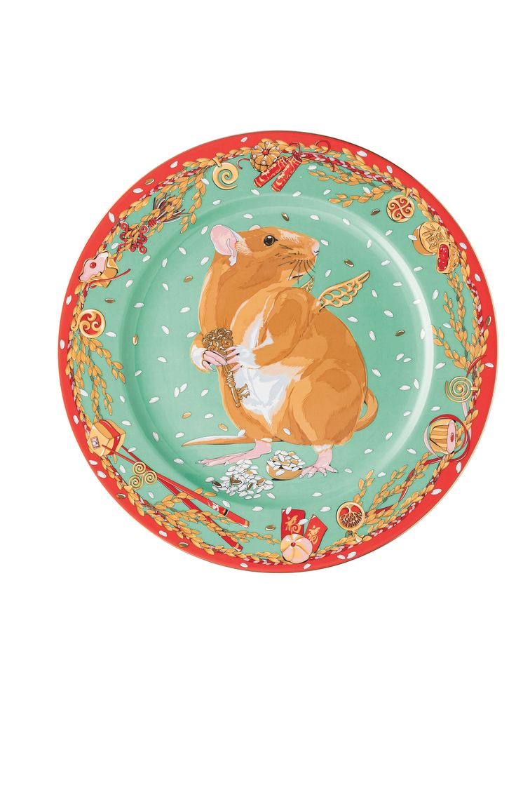 R_Zodiac_2020_Year_of_the_Rat_Service_plate_30_cm