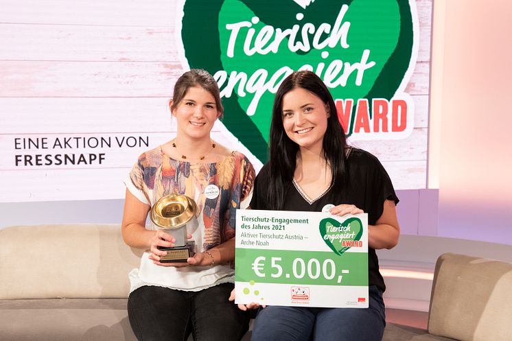 Fressnapf TEA 2021 Tierschutzengagement des Jahres Aktiver Tierschutz