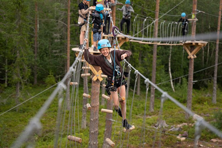 Klätterpark | Orsa Grönklitt