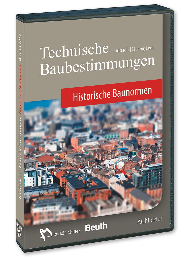 Technische Baubestimmungen – Historische Baunormen (3D/tif)